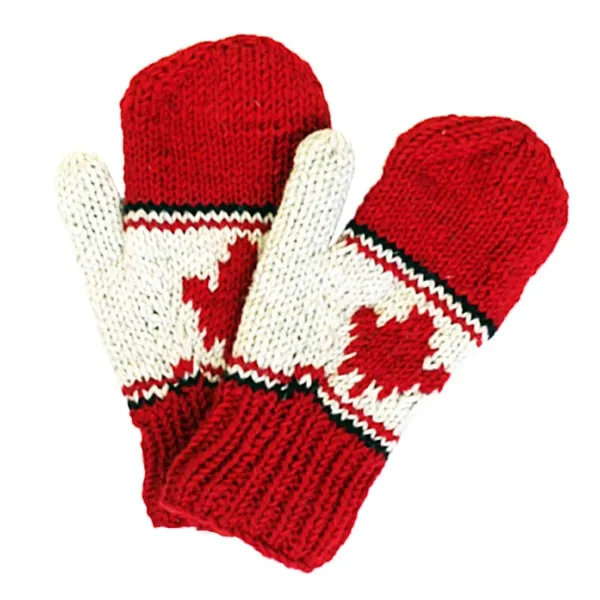 100% Wool Mittens/Gloves for Kids. Fleece Lining. handmade in Nepal.