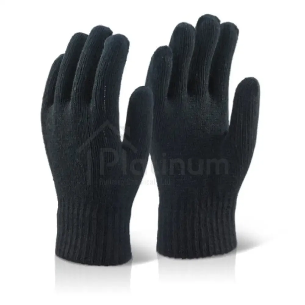 Beeswift Acrylic Fibre Knit Winter Work Gloves