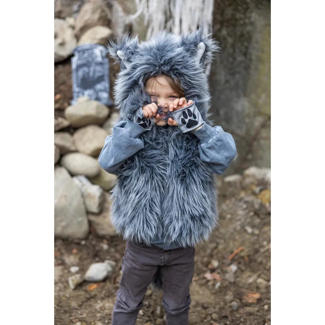 big bad wolf vest with gloves size 5-6