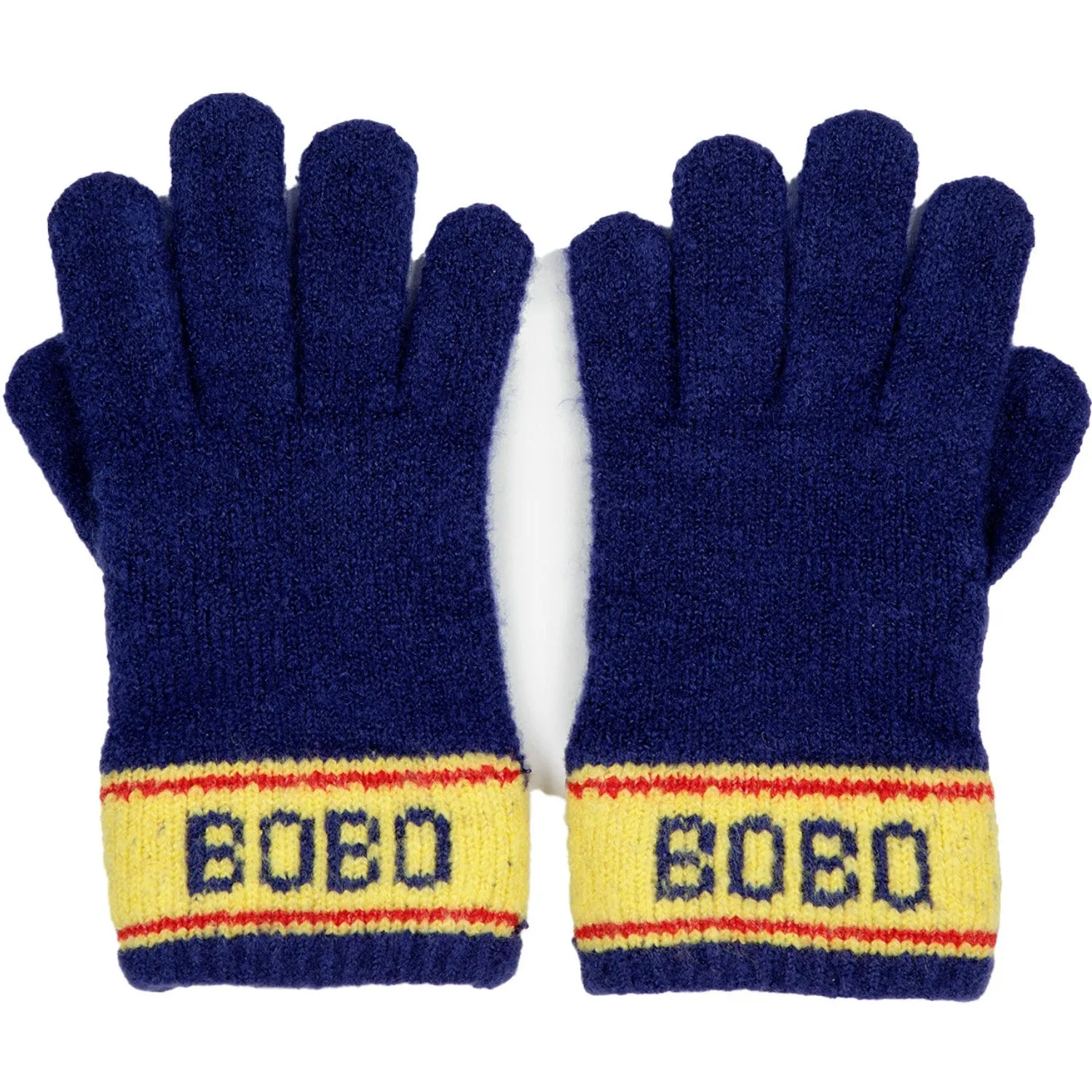 Bobo Choses Blue Once Upon A Time Knitted Gloves