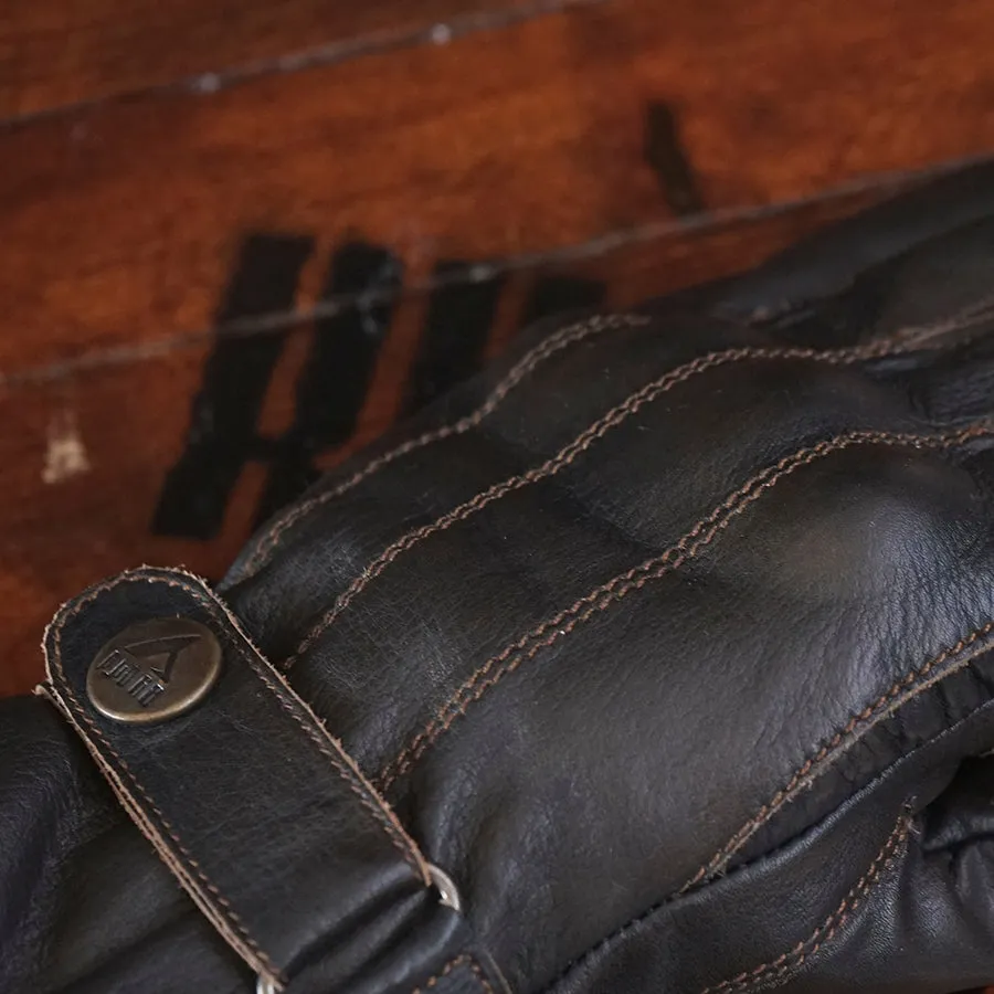 ByCity Mens Elegant Brown Gloves