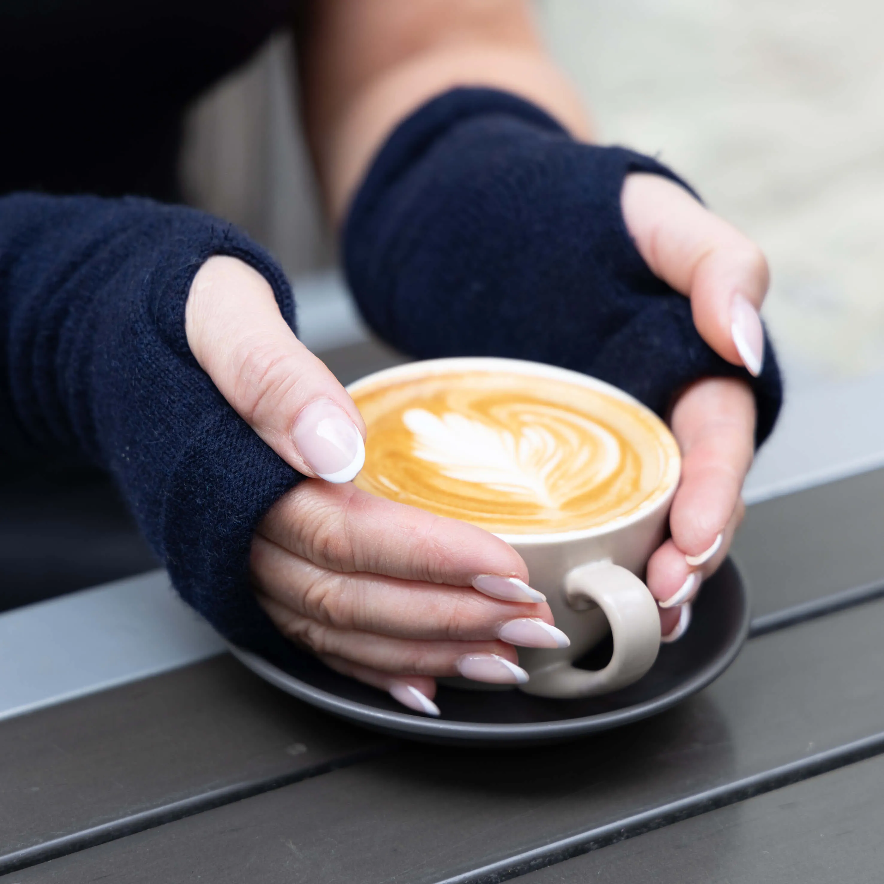 Cashmere Fingerless Gloves