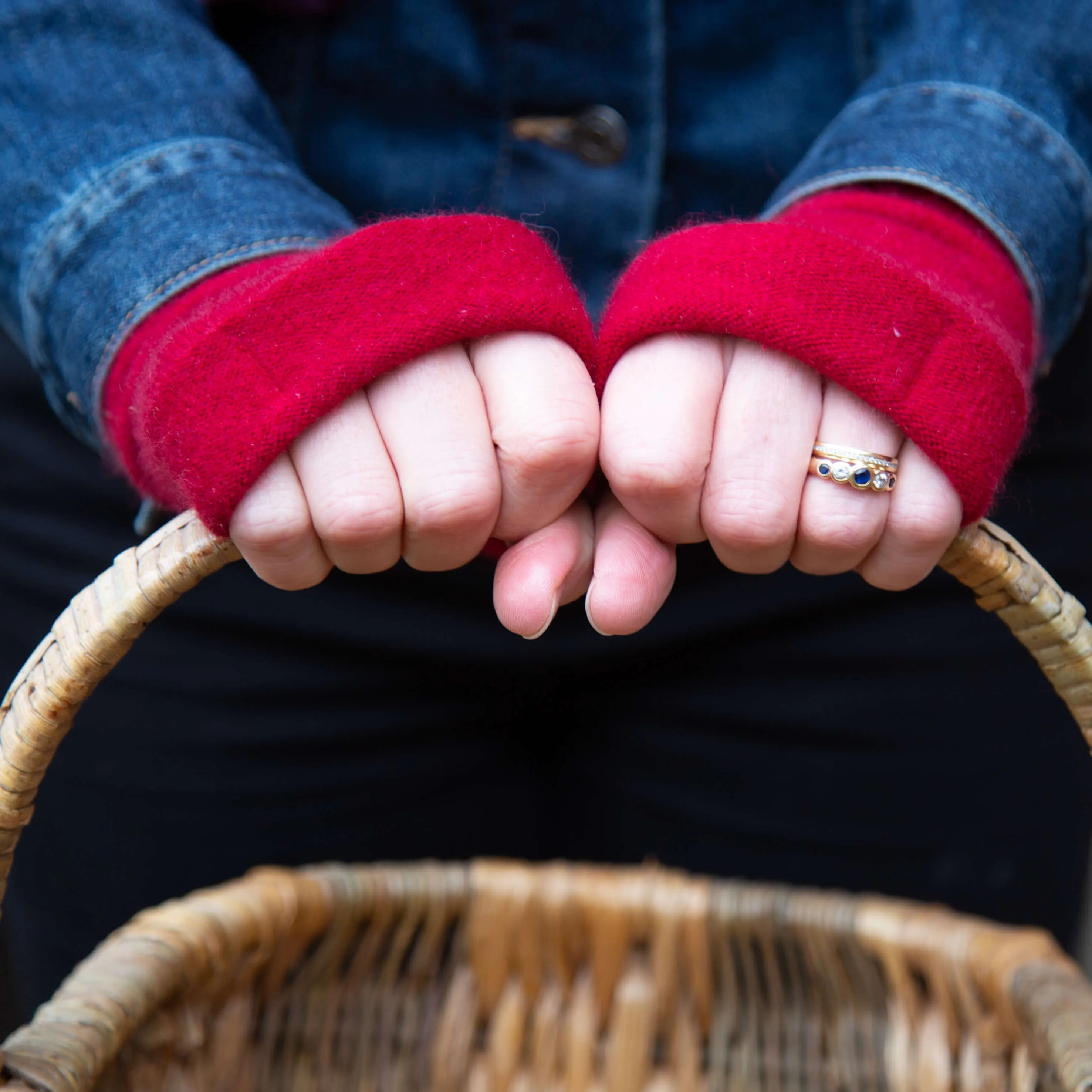 Cashmere Fingerless Gloves