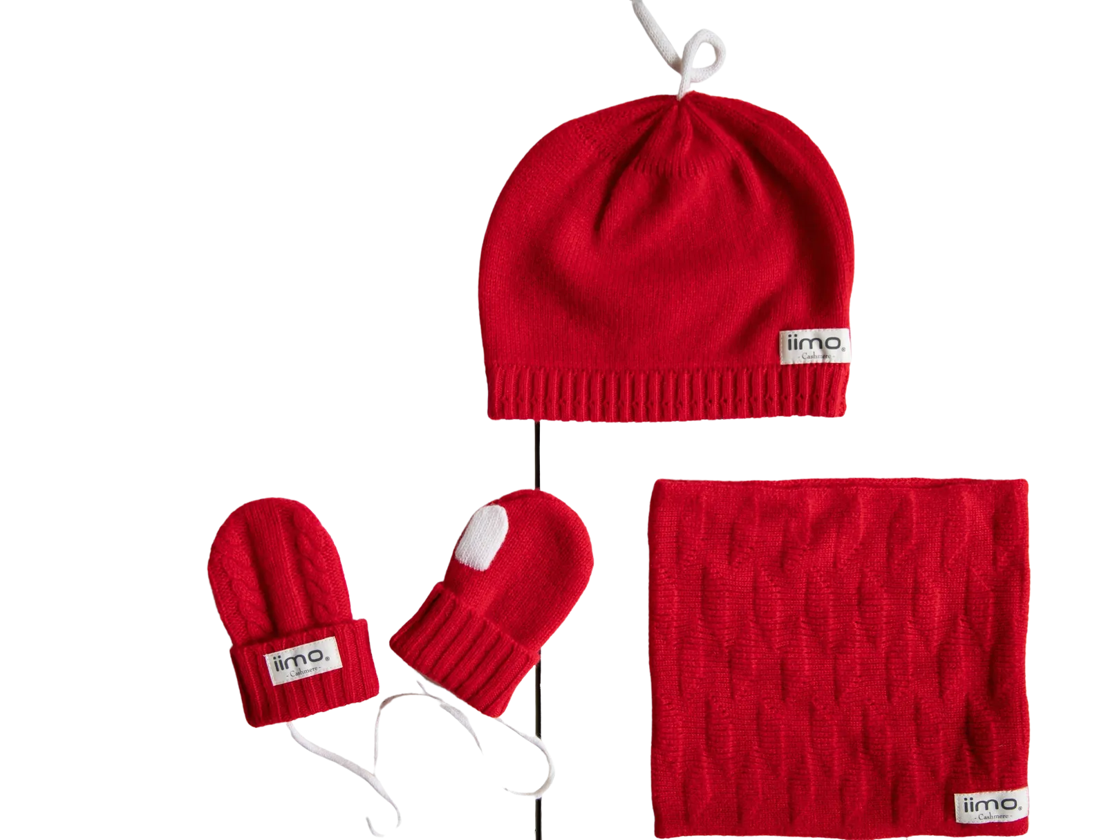 Cashmere Scarf, Hat, and Gloves