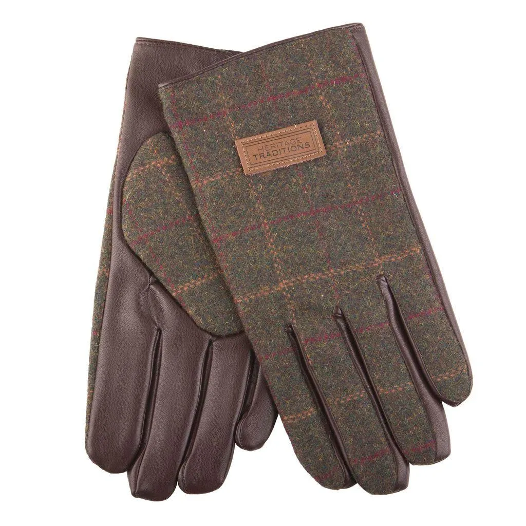 Classic Check Tweed Gloves