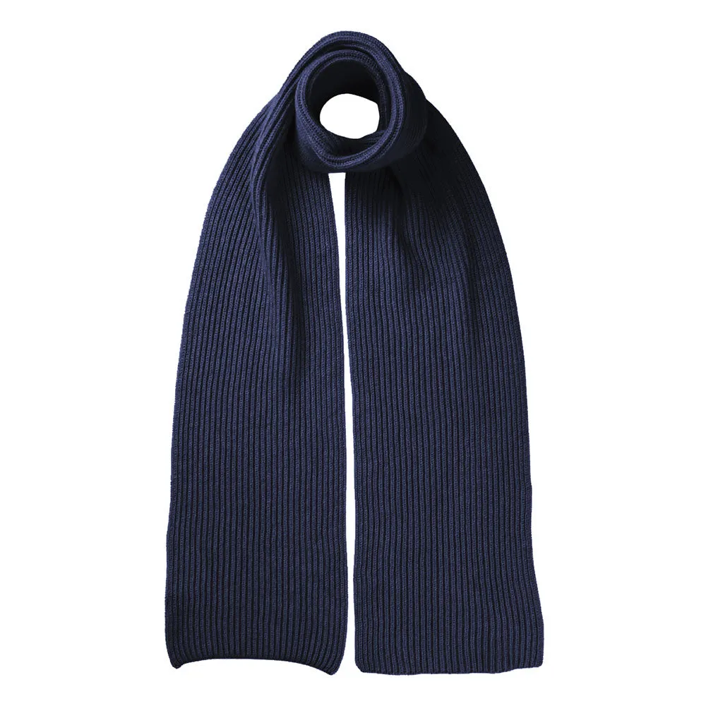 Classic Ribbed Cashmere Scarf (One Size / Various Colours)