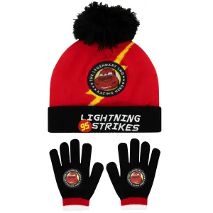 Disney Cars Hat And Gloves Set