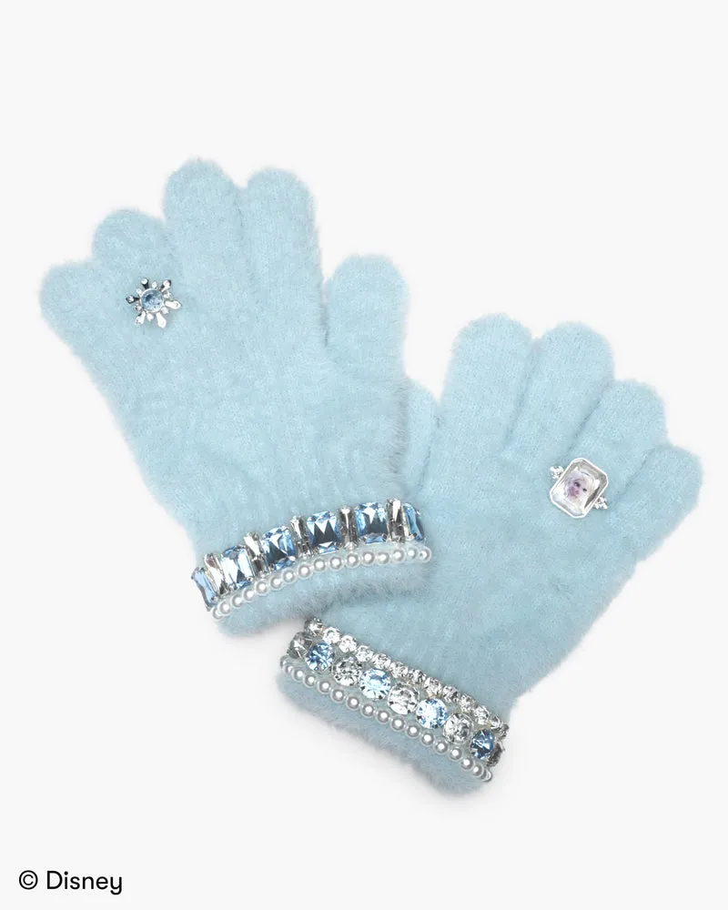 Disney Frozen Elsa Jeweled  Gloves