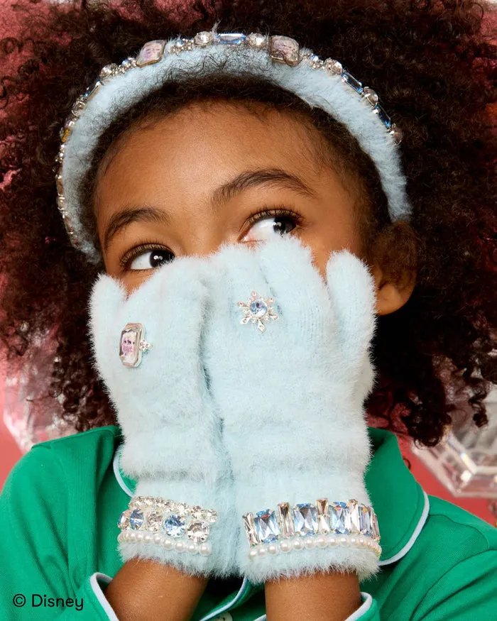 Disney Frozen Elsa Jeweled  Gloves