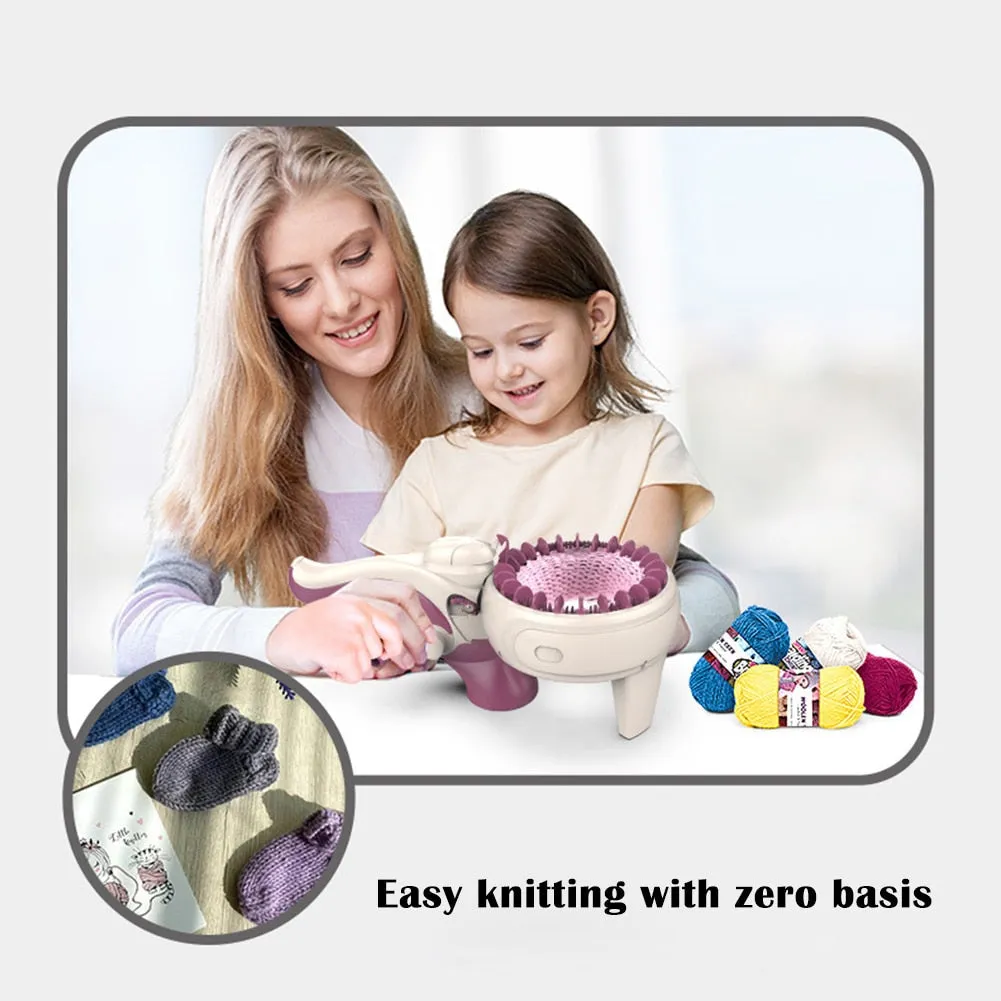 Educational Rotating Double Knitting Machine Toy