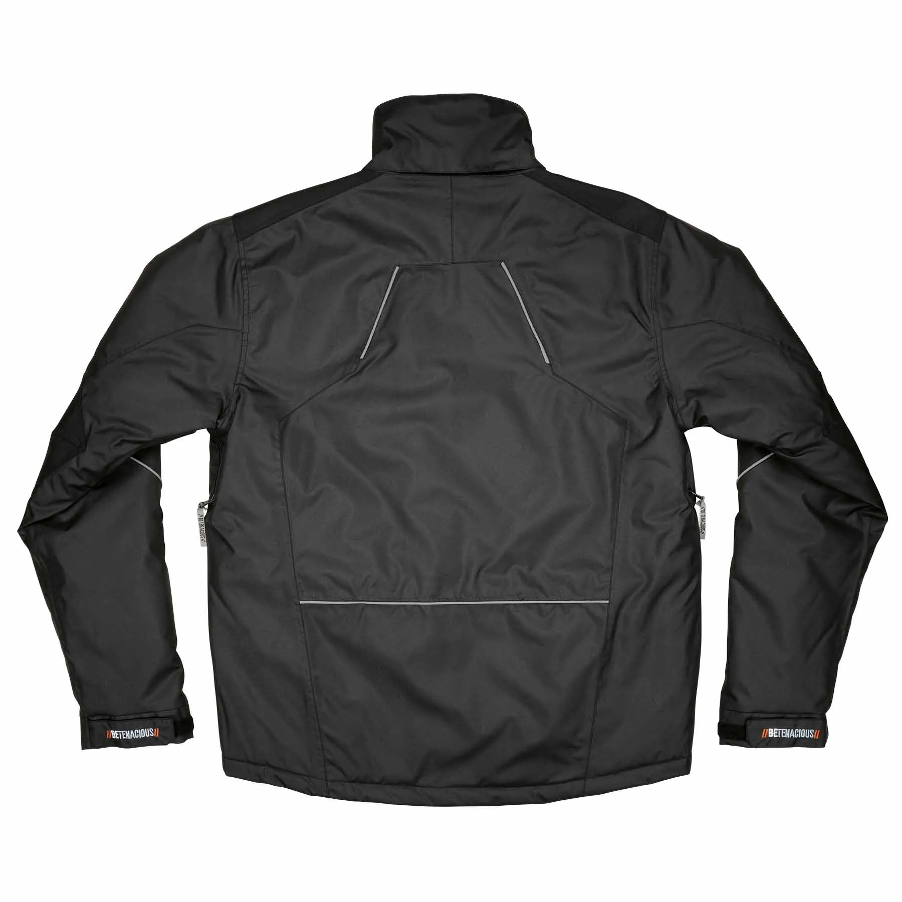 Ergodyne 41128 6467 4XL Black Winter Work Jacket - 300D Polyester Shell