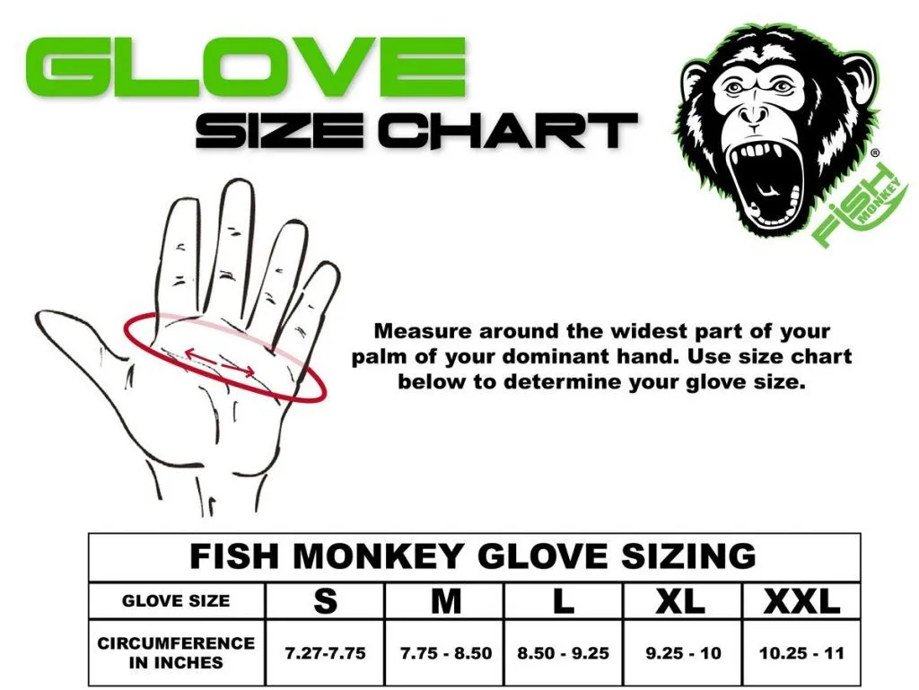 Fish Monkey FM14 Beast Master Heavy Weight Wiring Glove "Charles Perry Edition"