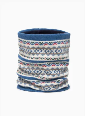 Frankie Snoody in Denim Blue Fair Isle