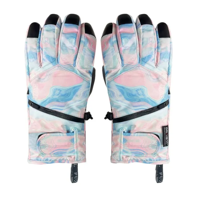 Fuzl Women Snow Glove-RAINBOW