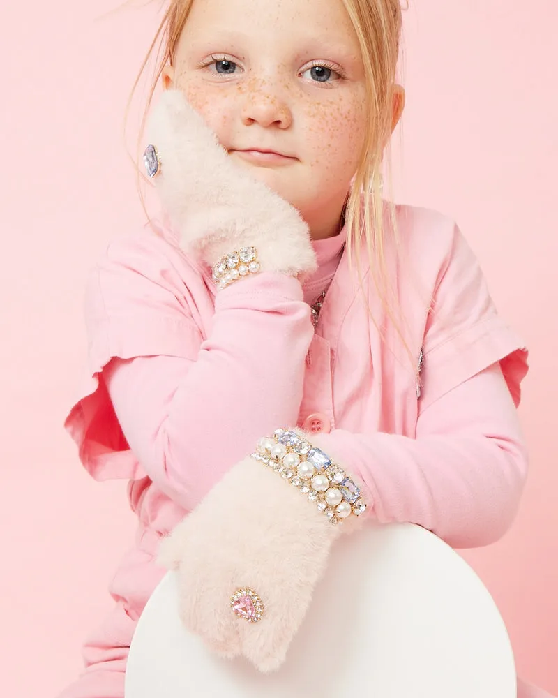 Hat | Cotton Candy Jeweled Gloves | Super Smalls