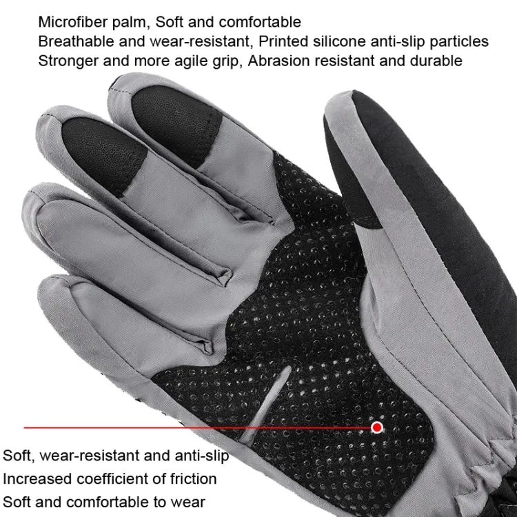 HLINTRANGE 061 Skiing Warm Gloves Sports Riding Waterproof Touch Screen Gloves, Size: M(Flexible)