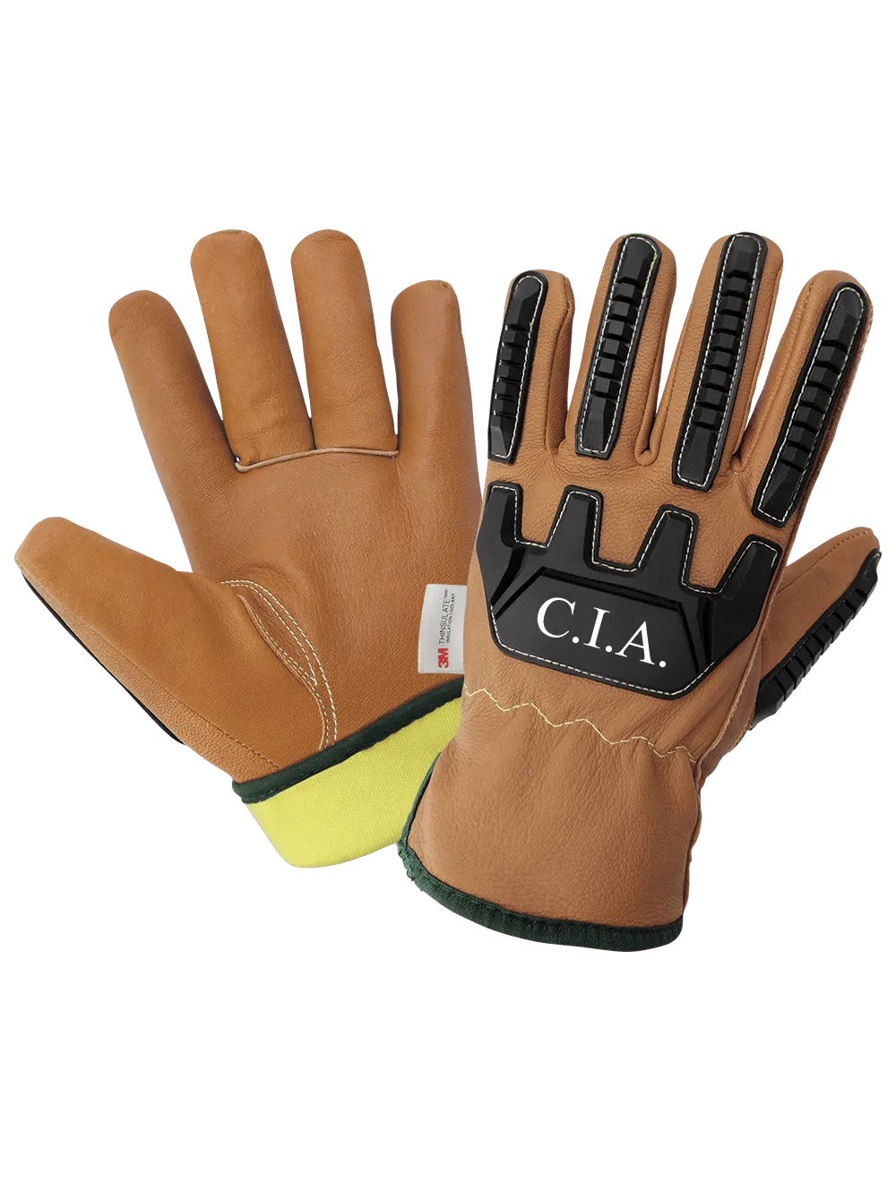 Impact, Oil, Water, and Cut Resistant Insulated Gloves - CIA3800INT