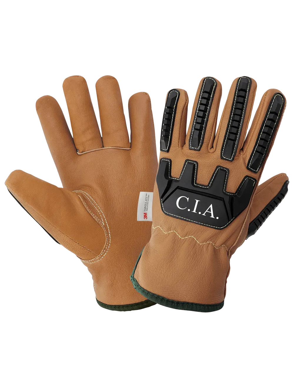 Impact, Oil, Water, and Cut Resistant Insulated Gloves - CIA3800INT