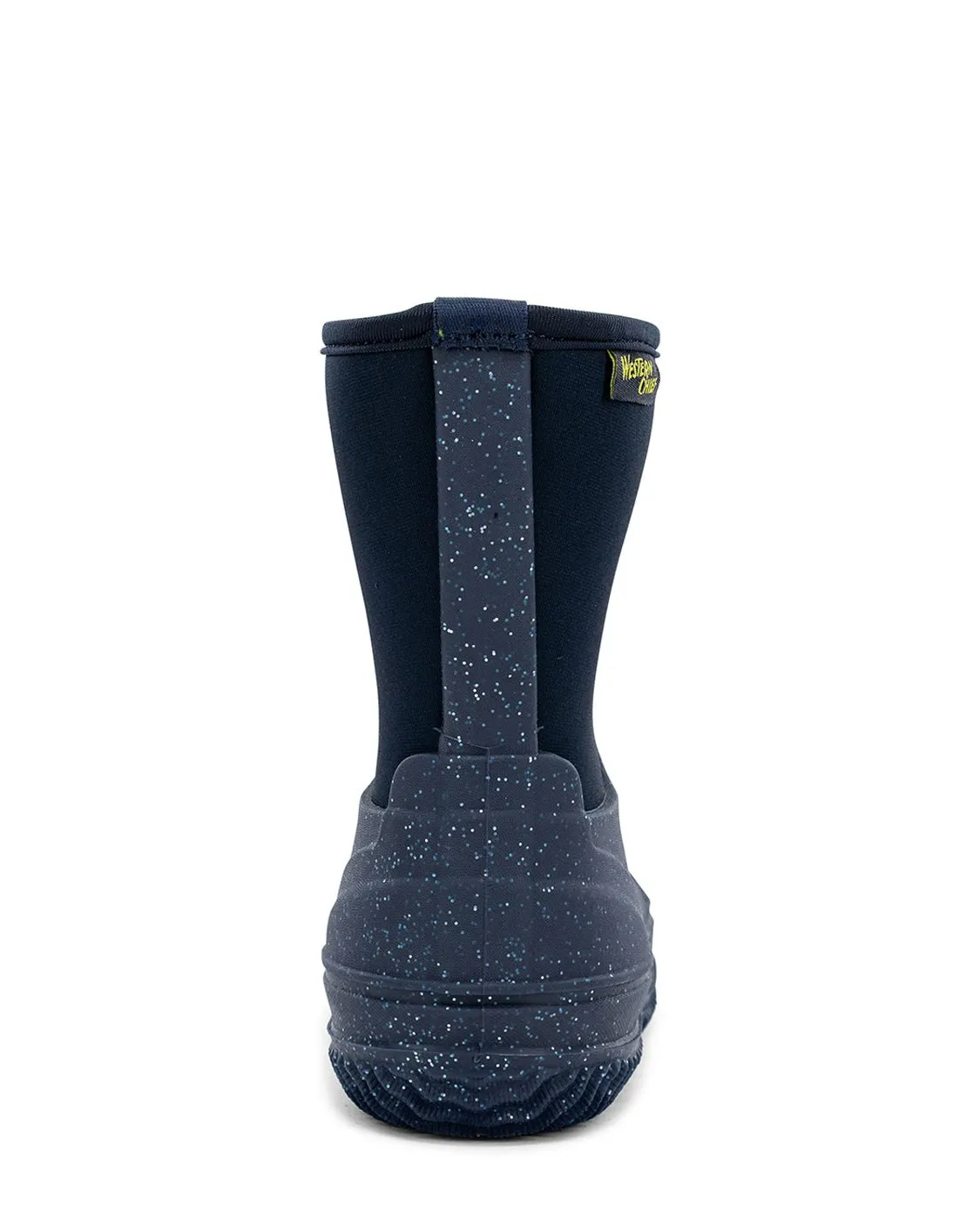 Kids Freestyle Neoprene Cold Weather Boot - Navy Glitter