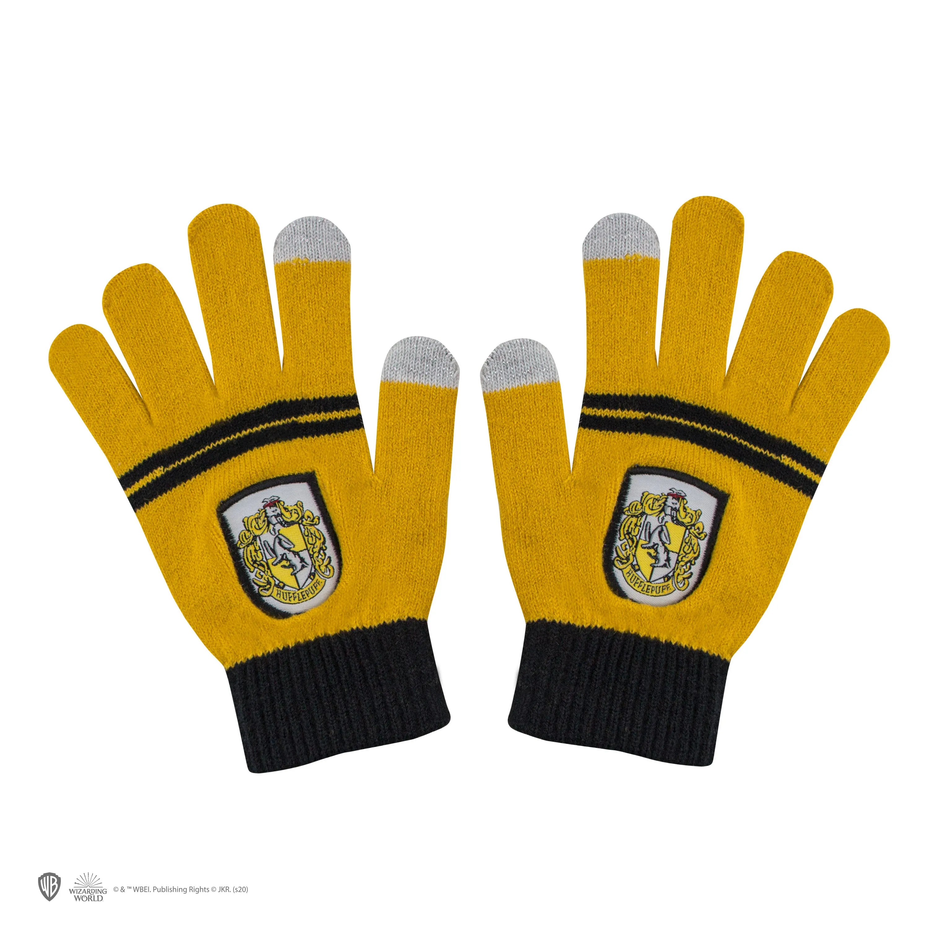 Kids Hufflepuff Gloves and Beanie Set