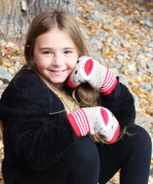 Kids Monkey Mittens