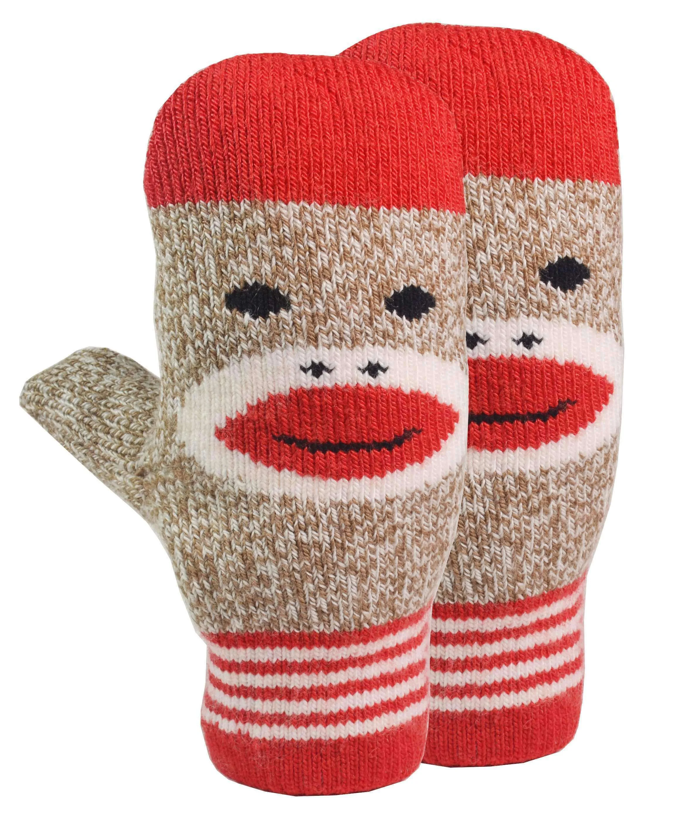 Kids Monkey Mittens