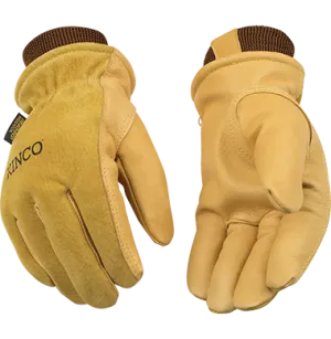 Kinco 94HK Lined Premium Grain and Suede Pigskin Leather Driver Gloves (one dozen)