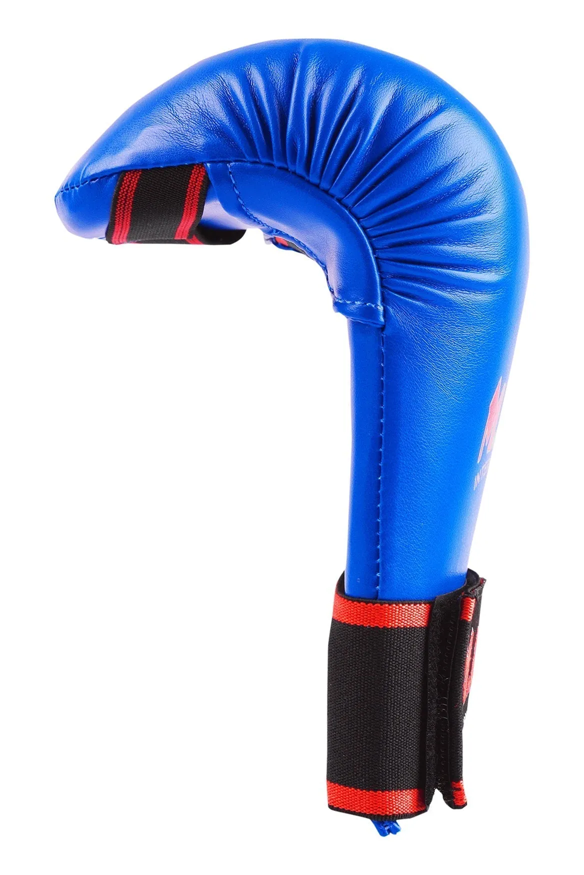 MAR-141B | Blue Karate Gloves w/ Moulded Padding