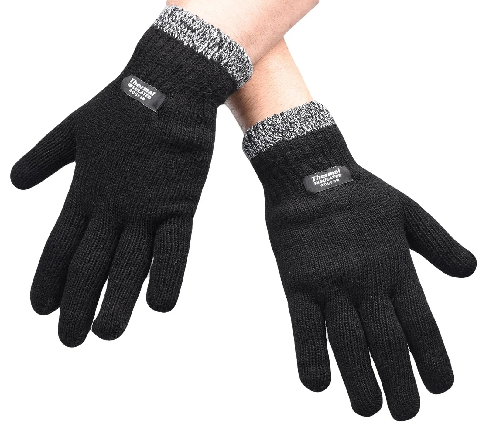 Mens Thermal Gloves - 6/12 Pack