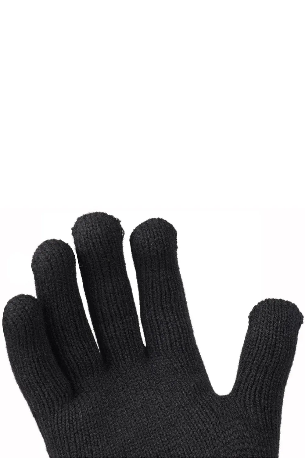 Mens Thermal Stretch Gloves 1-3 Pairs