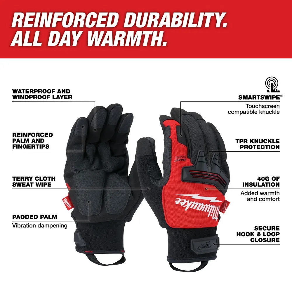 Milwaukee 48-73-0040 Winter Demolition Gloves – Small