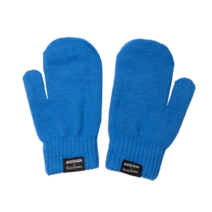 Moomintroll Mittens Kids - Blue