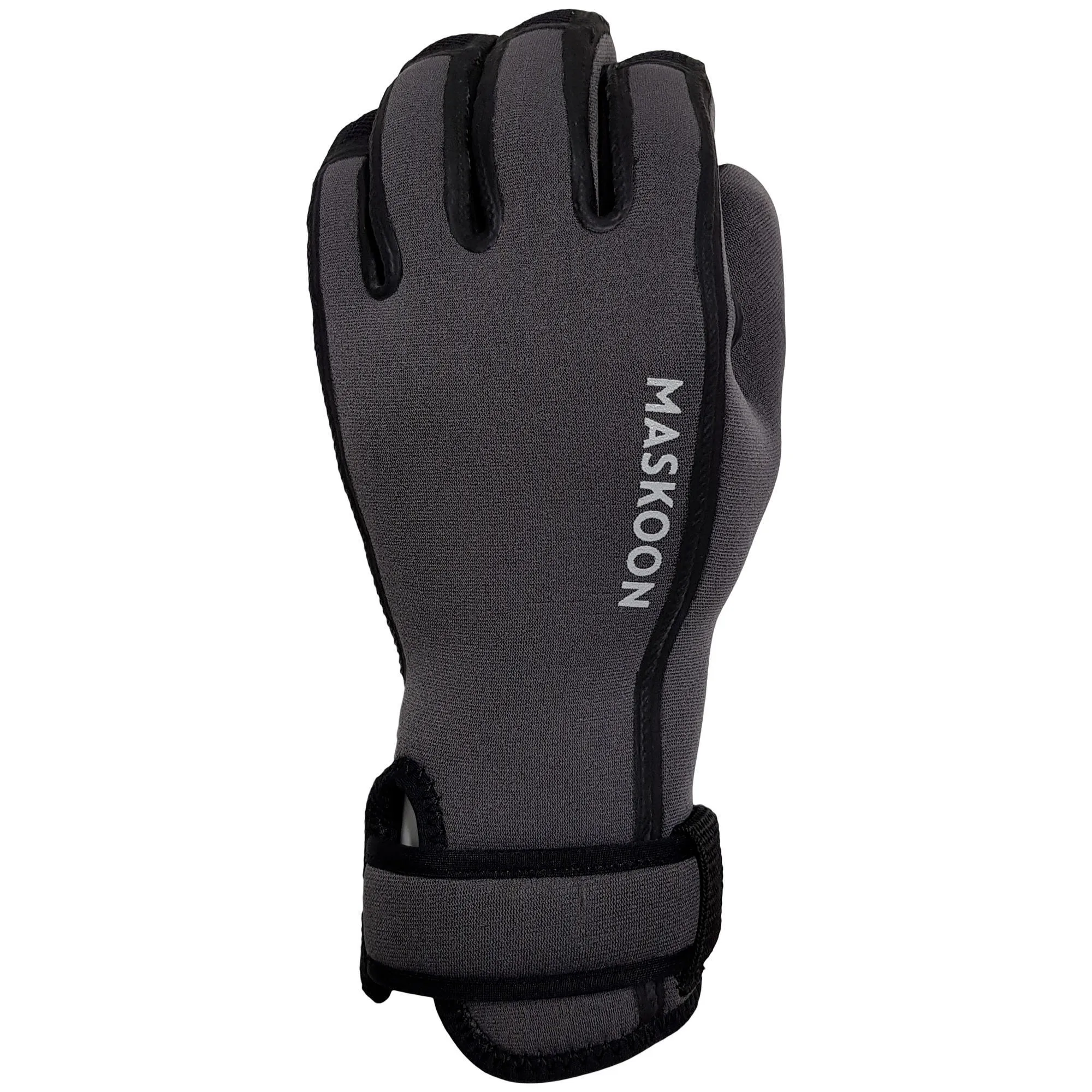 Neoprene Canyoning Gloves 500 3mm for Adults Gray SIMOND, Dark Gray