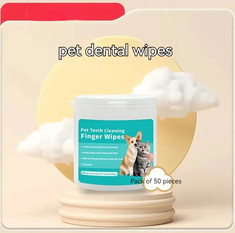 Pet Disposable Gloves Cat Dog Cleaning Dry Cleaning Gloves Pet Products