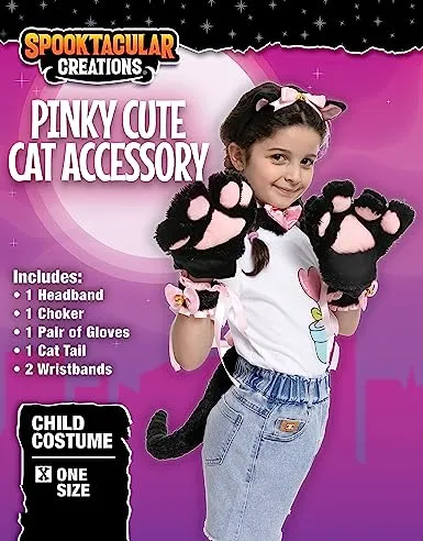 Pinky Cat Girl Cosplay Accessories