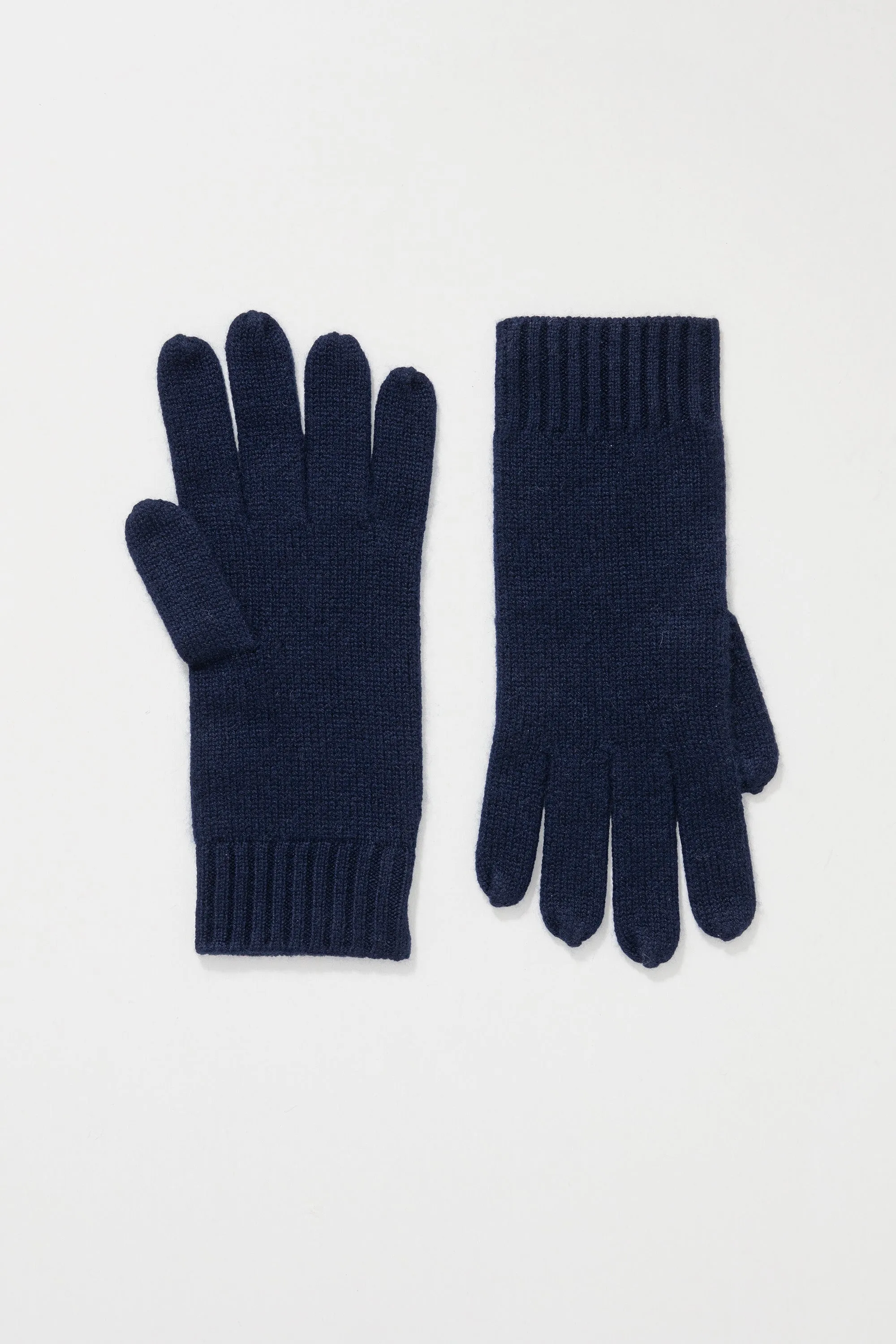 Plain Gloves - Dark Navy