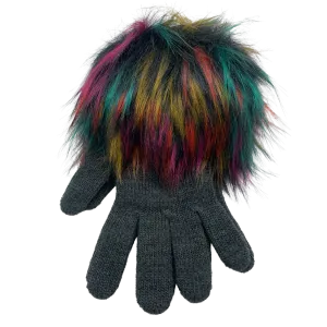 Pom Pom Cuff Gloves