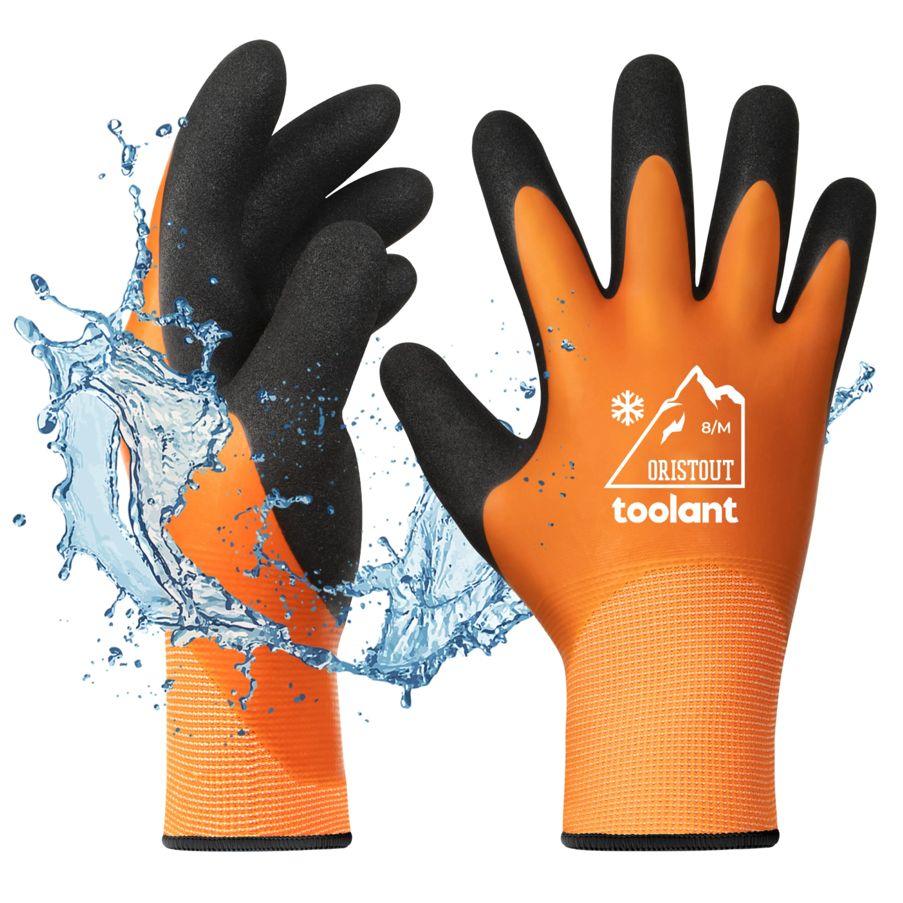 toolant Winter Gloves, 100% Waterproof, Gloves for Outdoor in Cold Weather