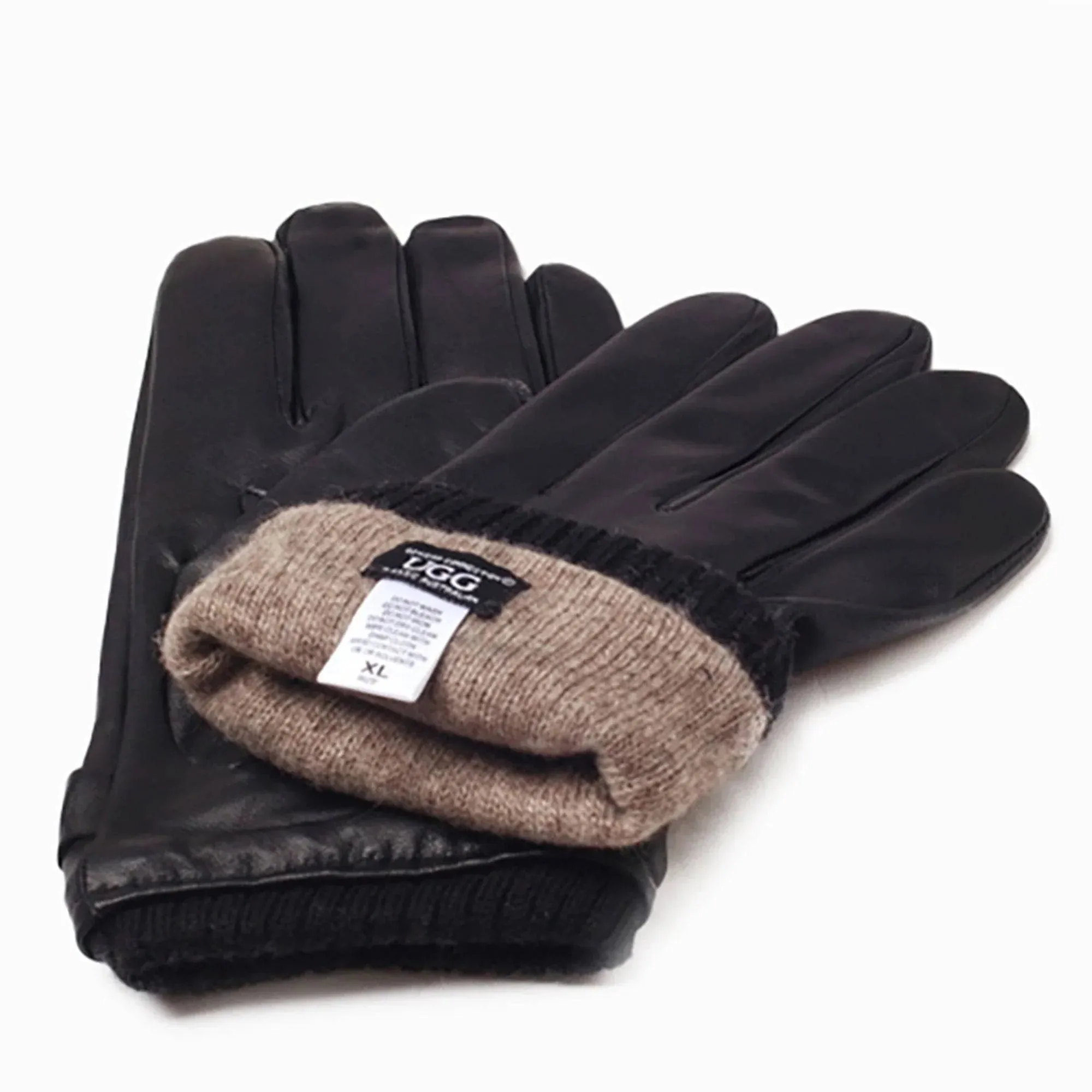 UGG Premium Touch Screen Men's Silver Stud Gloves