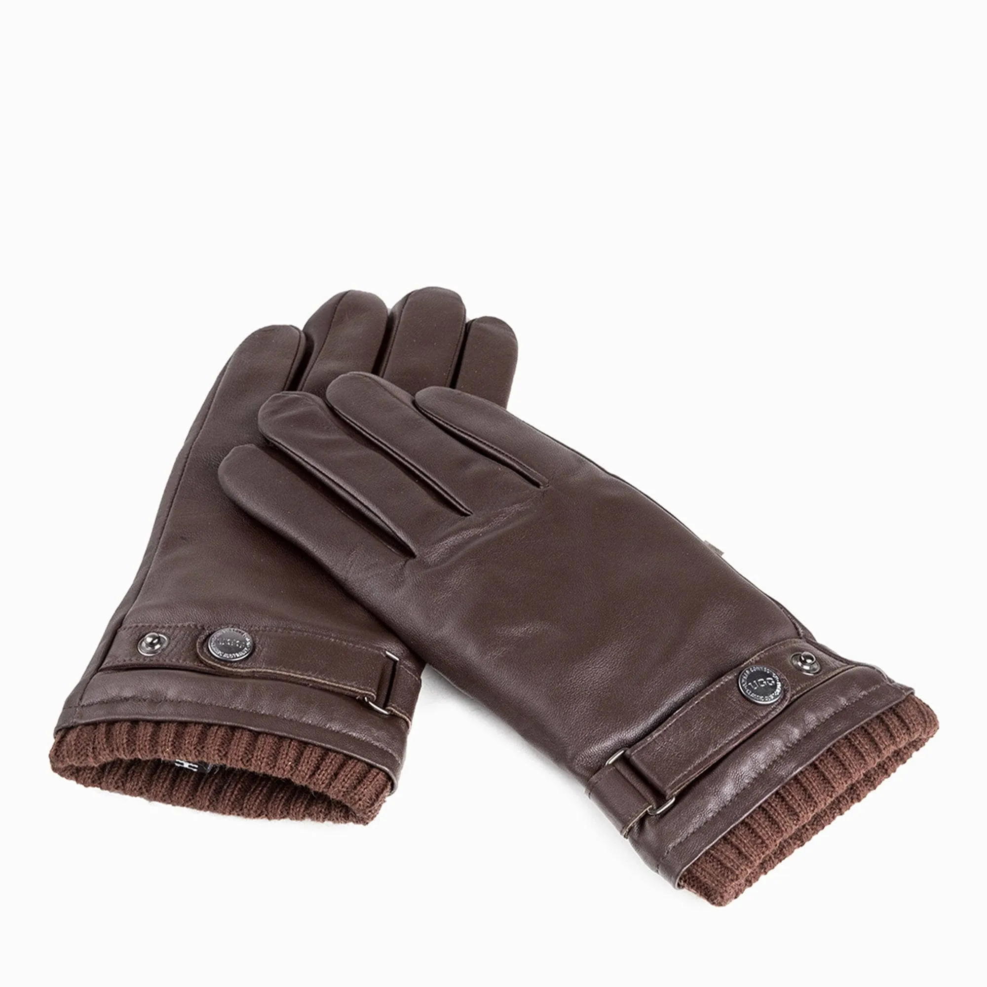 UGG Premium Touch Screen Men's Silver Stud Gloves