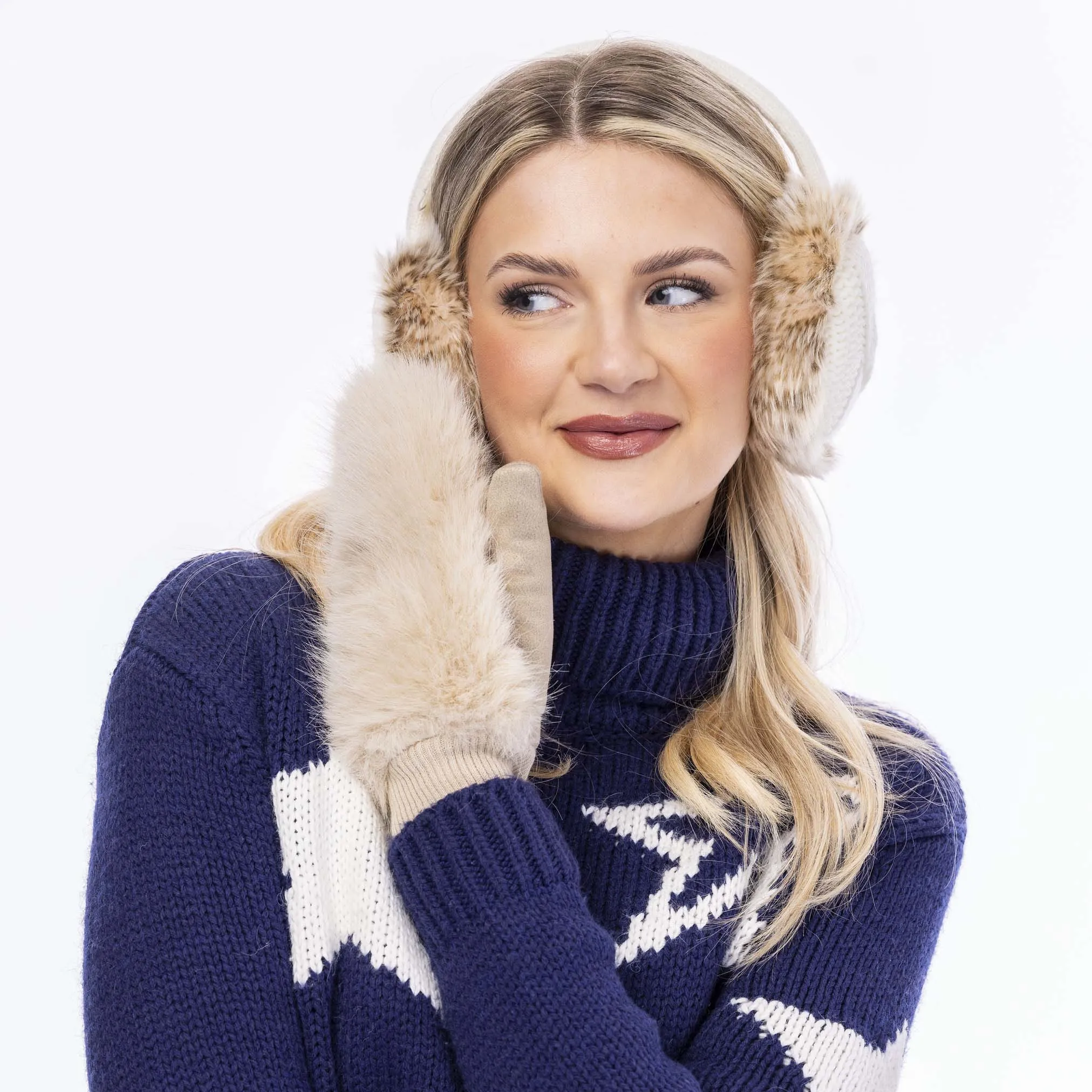 Women's Fluffy Gloves