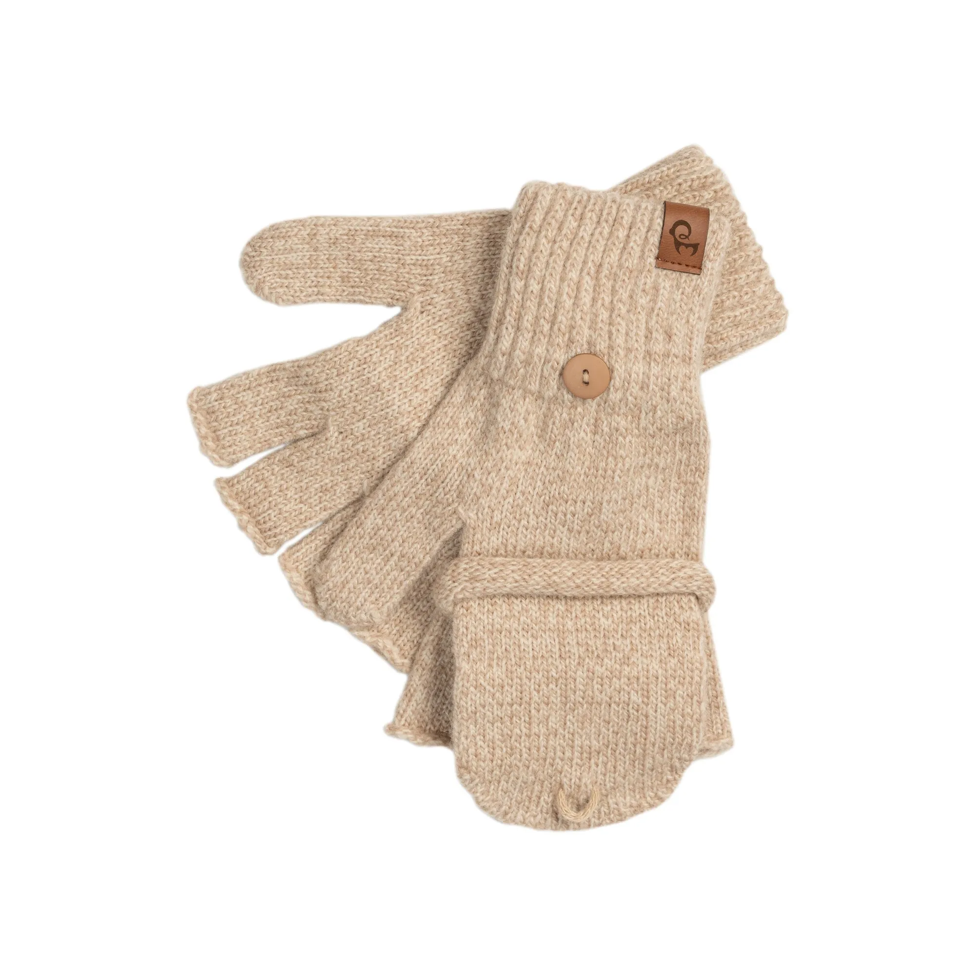 Women's Knit Convertible Gloves Merino