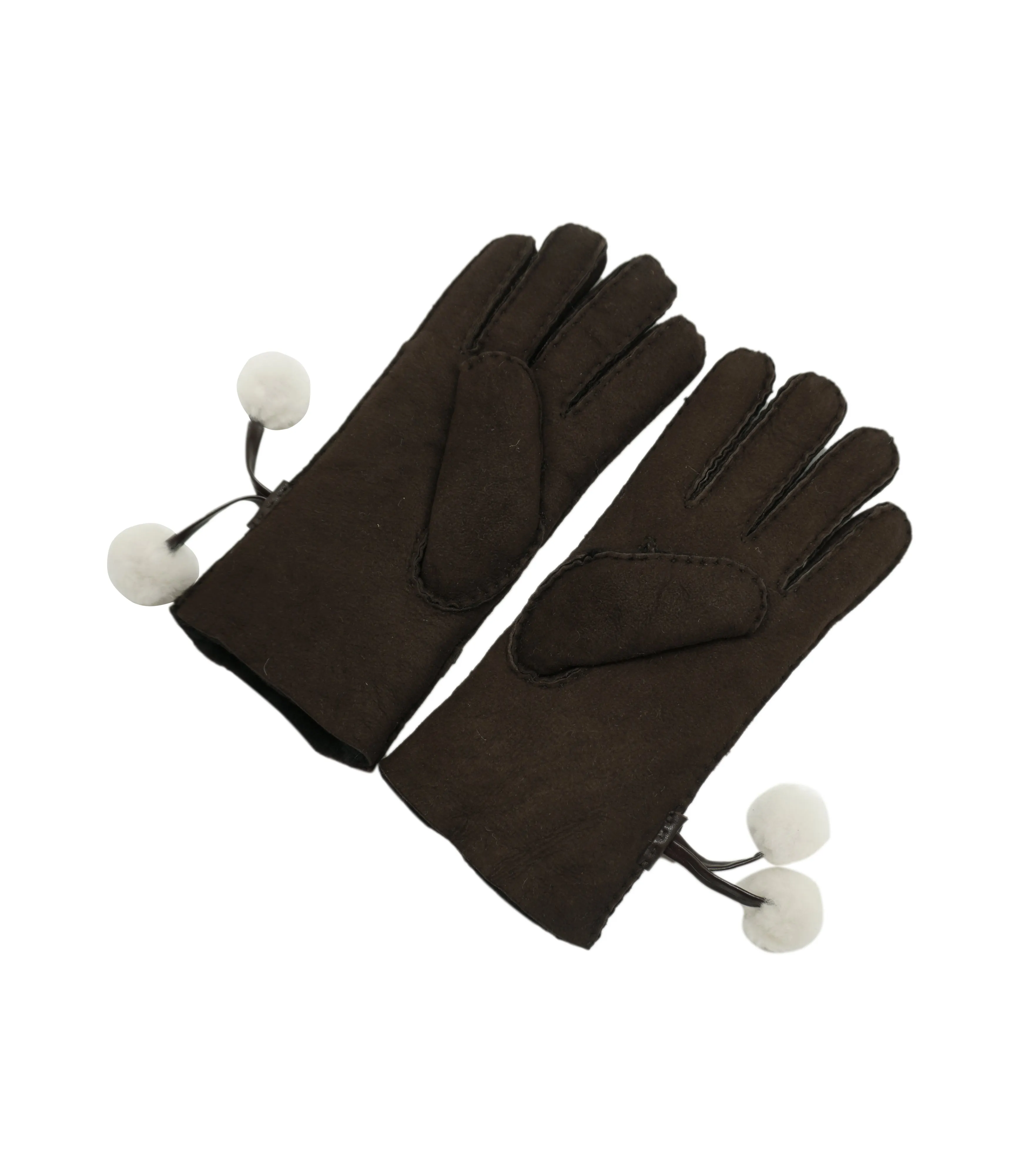 YISEVEN Women's  Sheepskin Shearling Leather Gloves